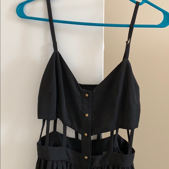 Piaće black cut out romper - Picture 2 of 6